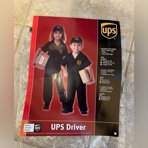 UPS Toddler Halloween Costume